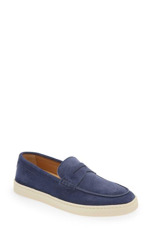 Men's Suede Hybrid Moccasin Loafers Product Image