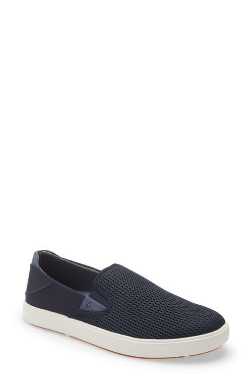 Mens Double Buckle Leather Low-Top Sneakers Product Image