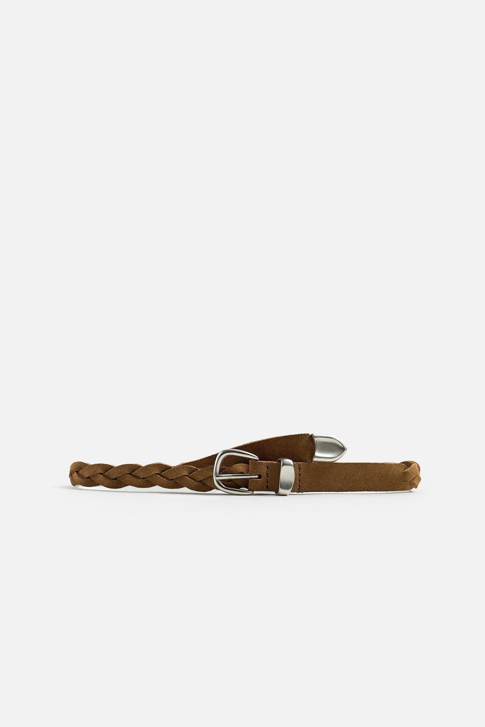 LIMITED EDITION BRAIDED SPLIT LEATHER BELT Product Image