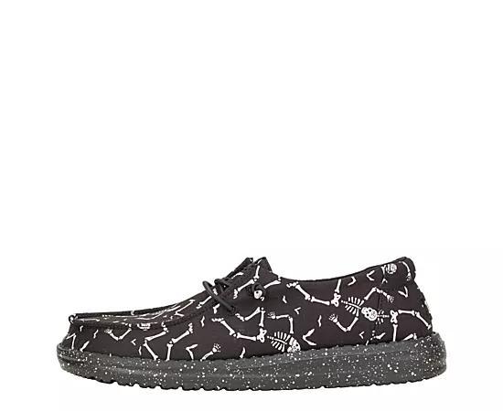 Heydude Womens Wendy Skeletons Slip On Sneaker Product Image