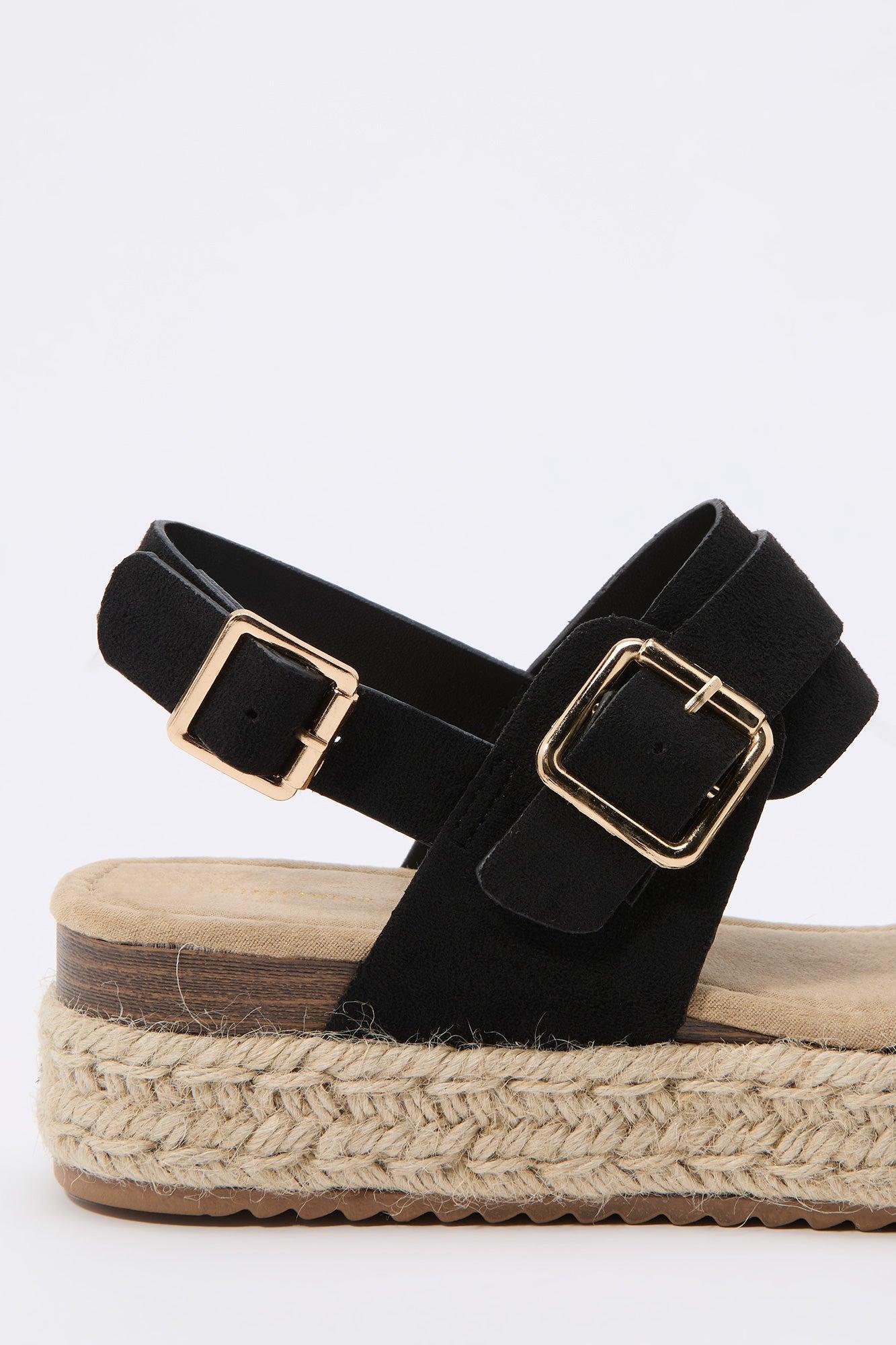 Buckled Espadrille Sandal Female Product Image