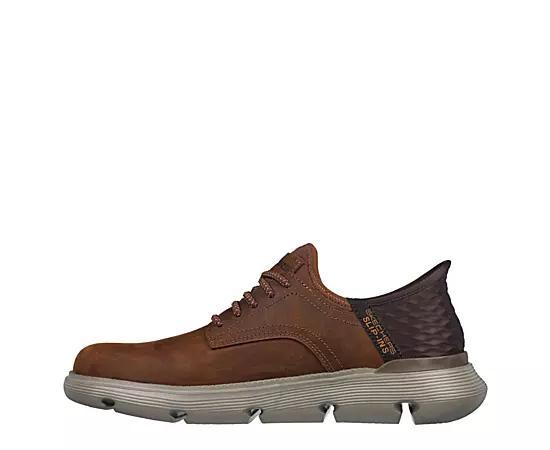 Skechers Hands Free Slip-ins® Garza Gervin Men's Shoes, Size: 13, Dark Brown Product Image