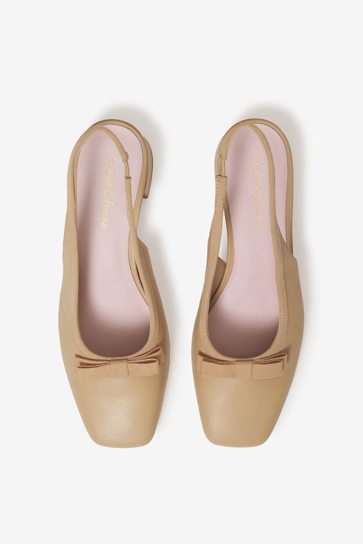 Josie Mule Heel — Neutral Product Image