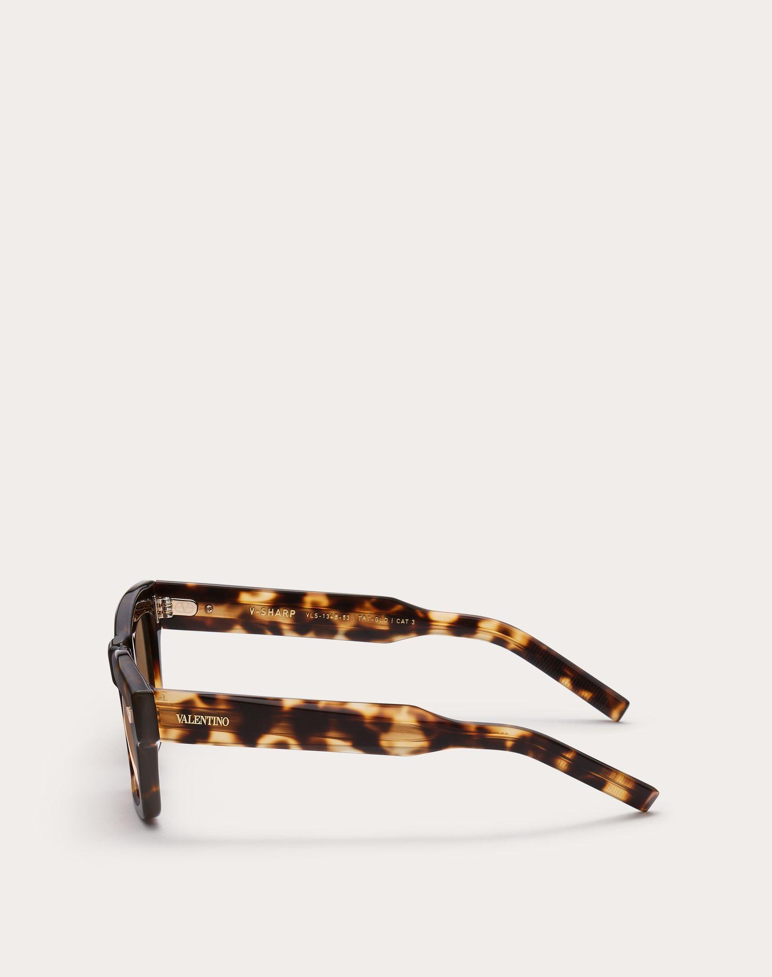 V-SHARP RECTANGULAR ACETATE FRAME Product Image