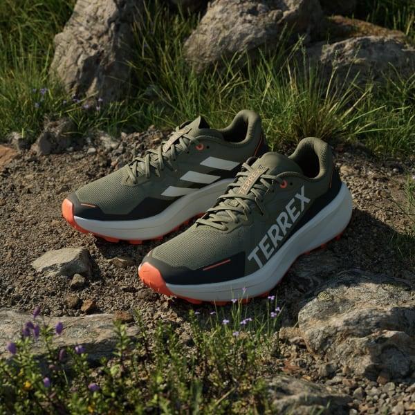 adidas Terrex Agravic 3 Trail Running Shoes Magic Grey 9.5 Mens Product Image