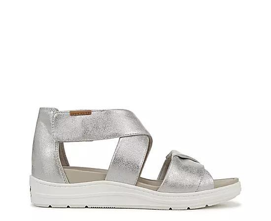 Dr. Scholl's Time Off Fun Women's Sandals, Size: 9, Silver Product Image