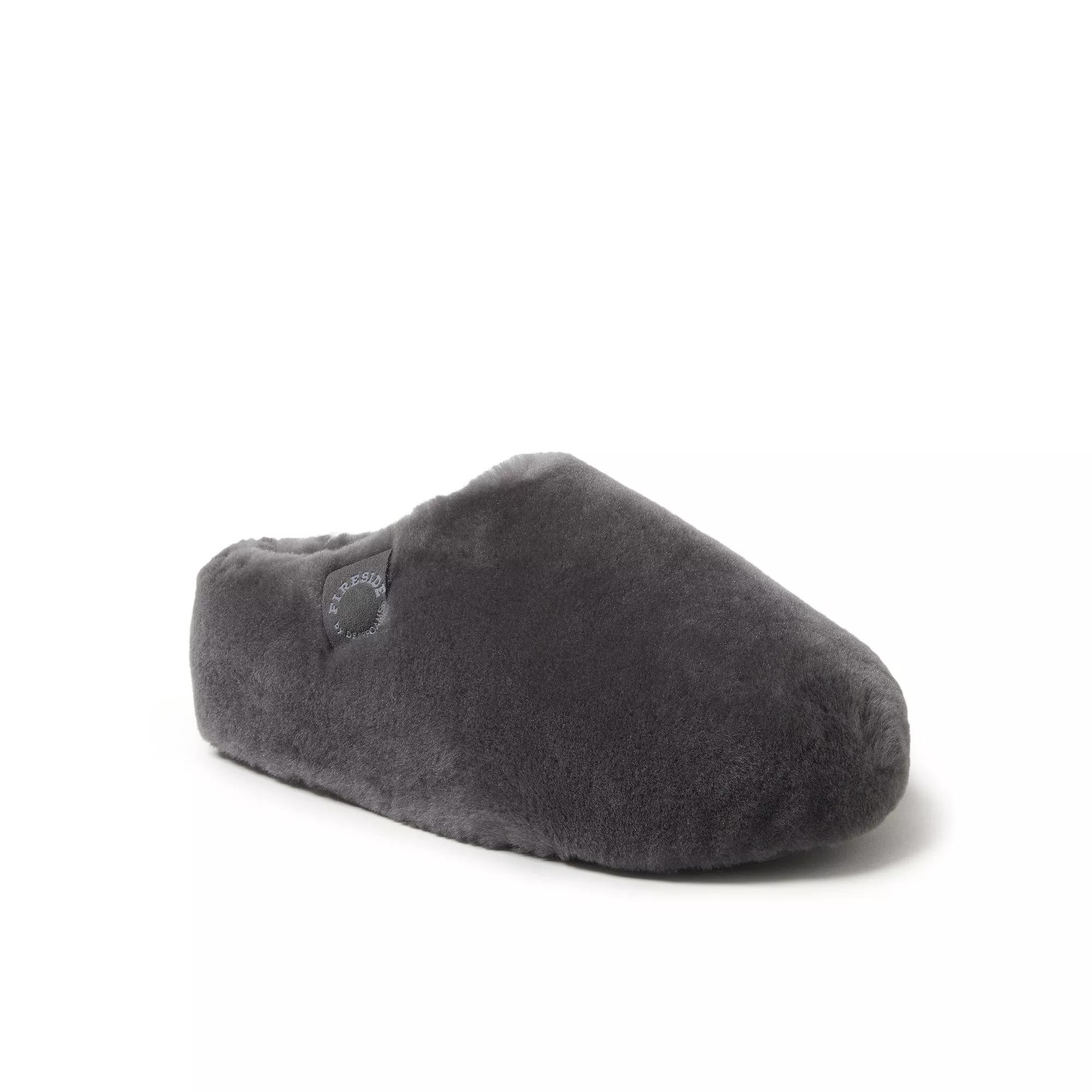 Fireside by Dearfoams Maryboro Women's Wrapped Platform Clog Slippers, Size: 7, Gray Product Image