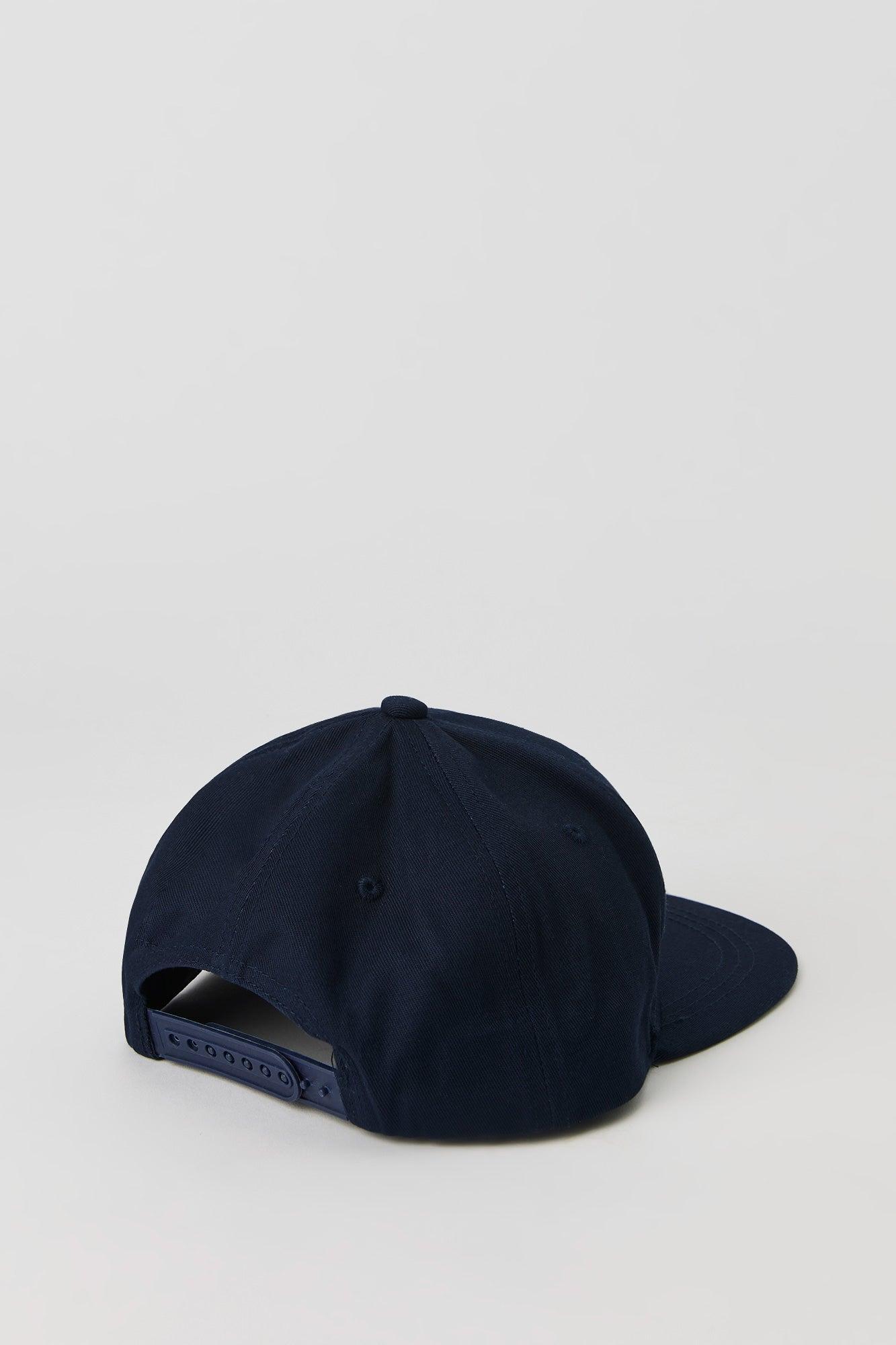 City Chenille Embroidered Snapback Hat Male Product Image