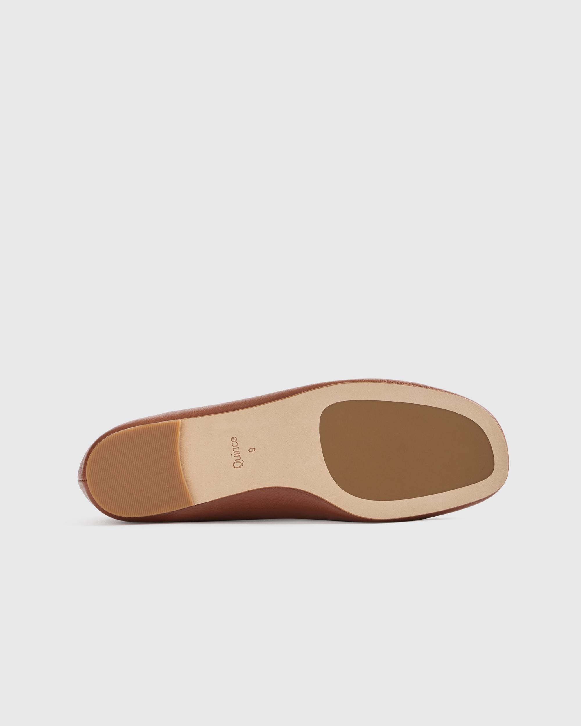 Quince | Women's Italian Leather Mary-Jane Flat Product Image