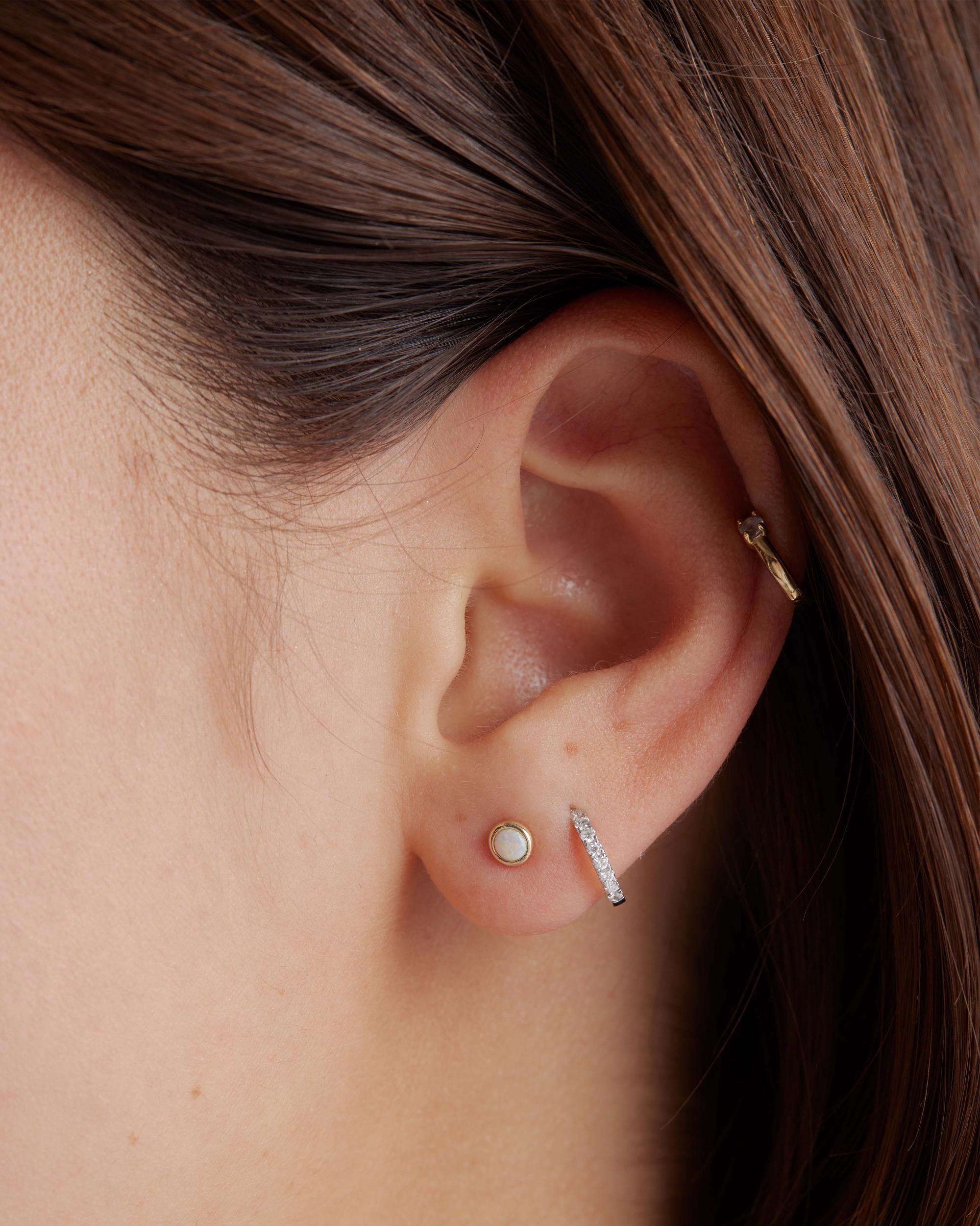 Quince | Women's 14K Gold Opal Cabochon Studs Product Image