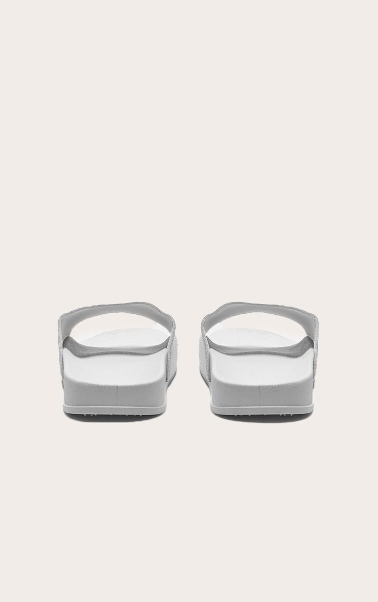 PRETTYLITTLETHING White Slides Product Image