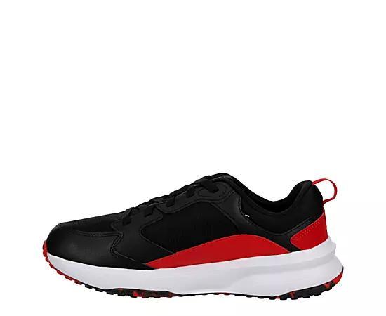 Under Armour Charged Edge Men's Training Shoes, Size: 12 4E, Black Red Mod Gray Product Image