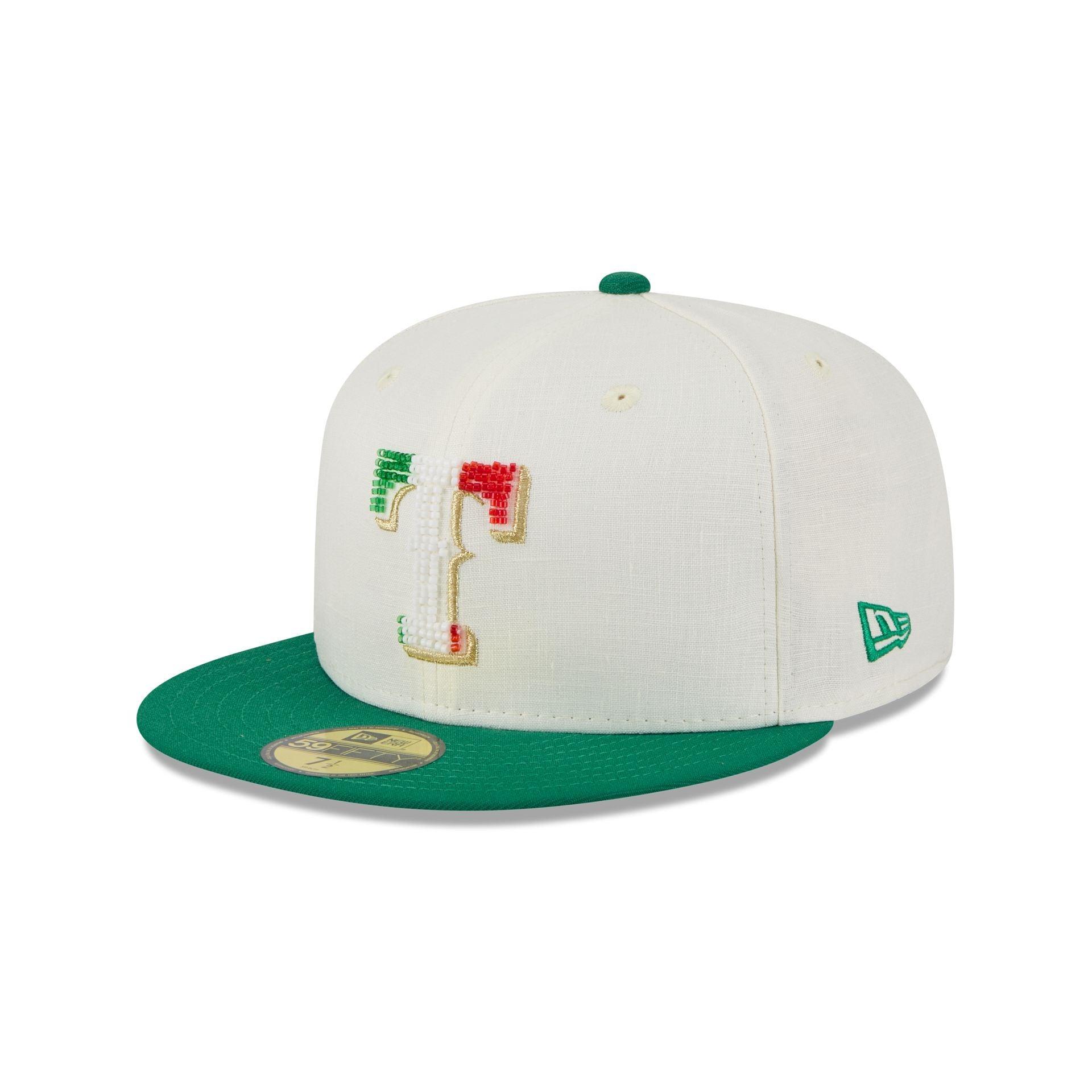 Texas Rangers Beaded Linen 59FIFTY Fitted Hat Male Product Image
