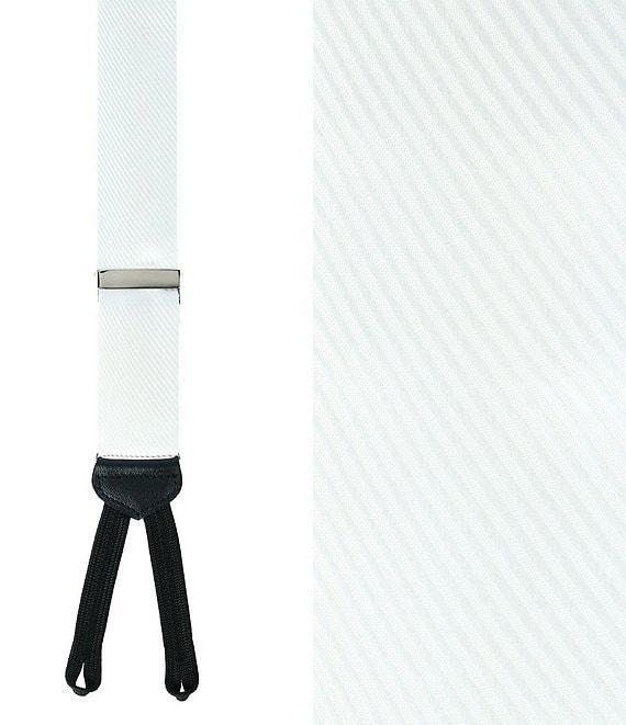Trafalgar Leyton Diagonal Lined Tone On Tone Formal End Braces Product Image