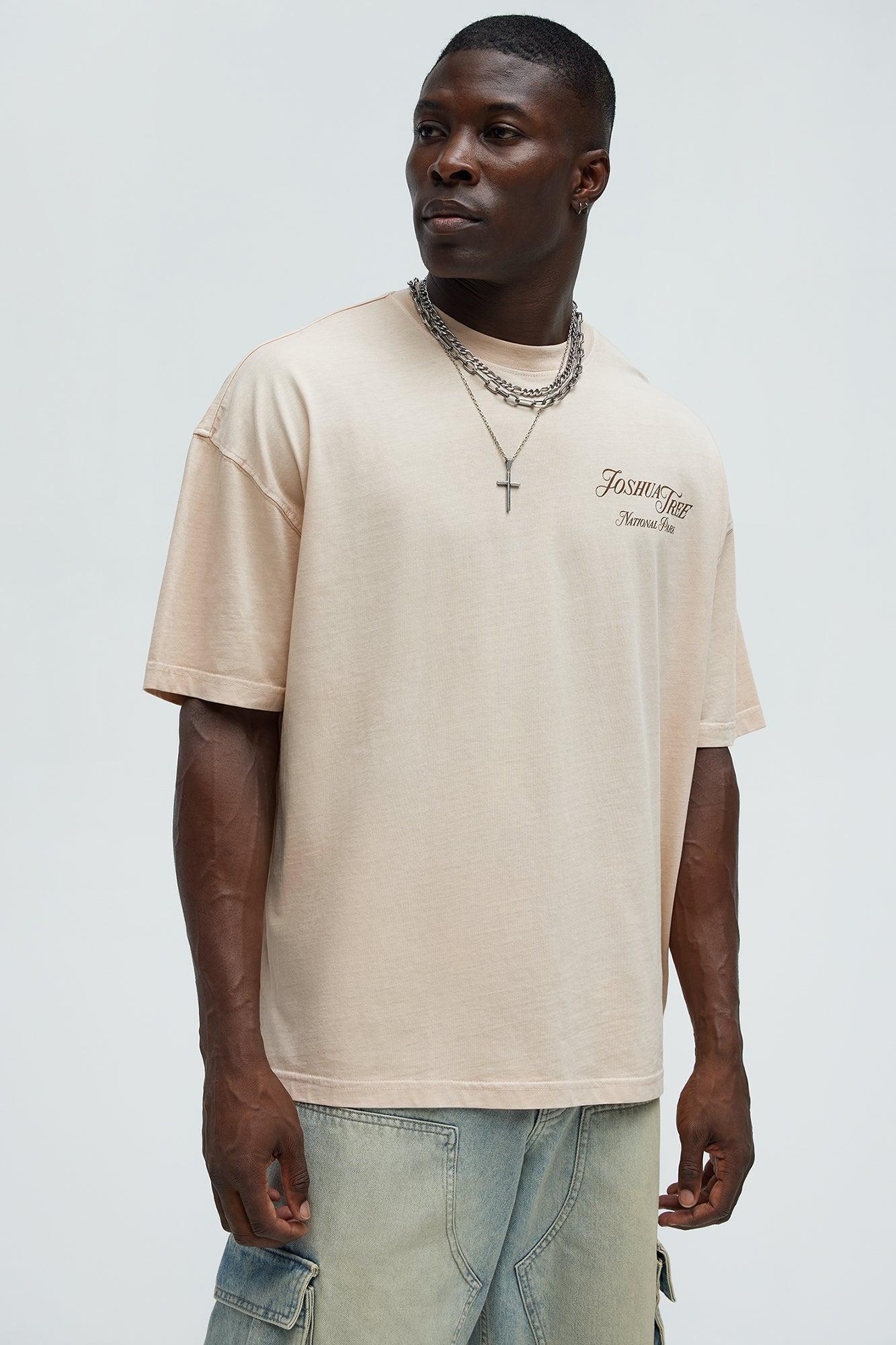 Joshua Tree Oversized Short Sleeve Tee - Brown Product Image