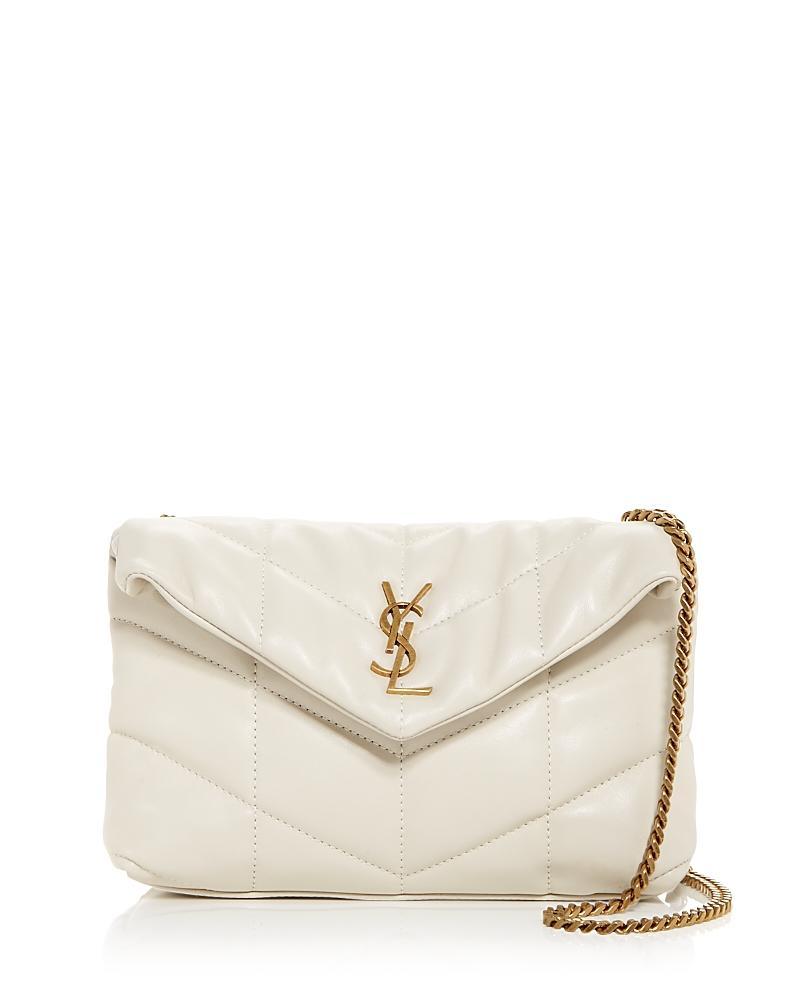 Womens Puffer Toy Shoulder Bag in Quilted Lambskin Product Image