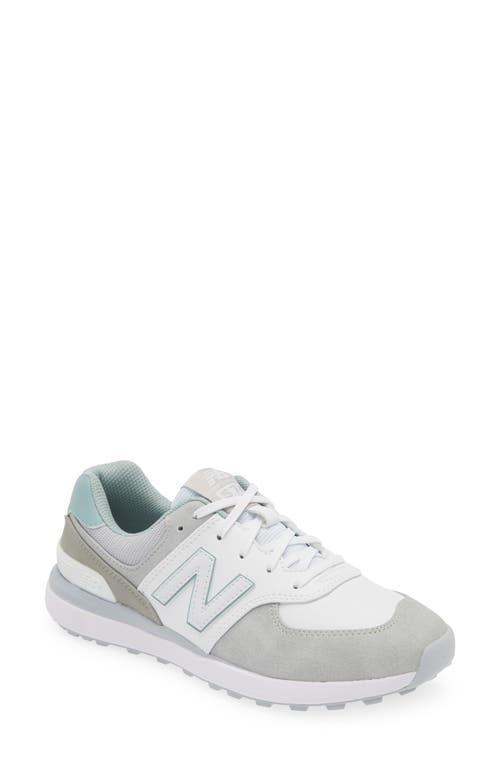 New Balance Golf 574 Greens v2 Grey) Women's Shoes Product Image
