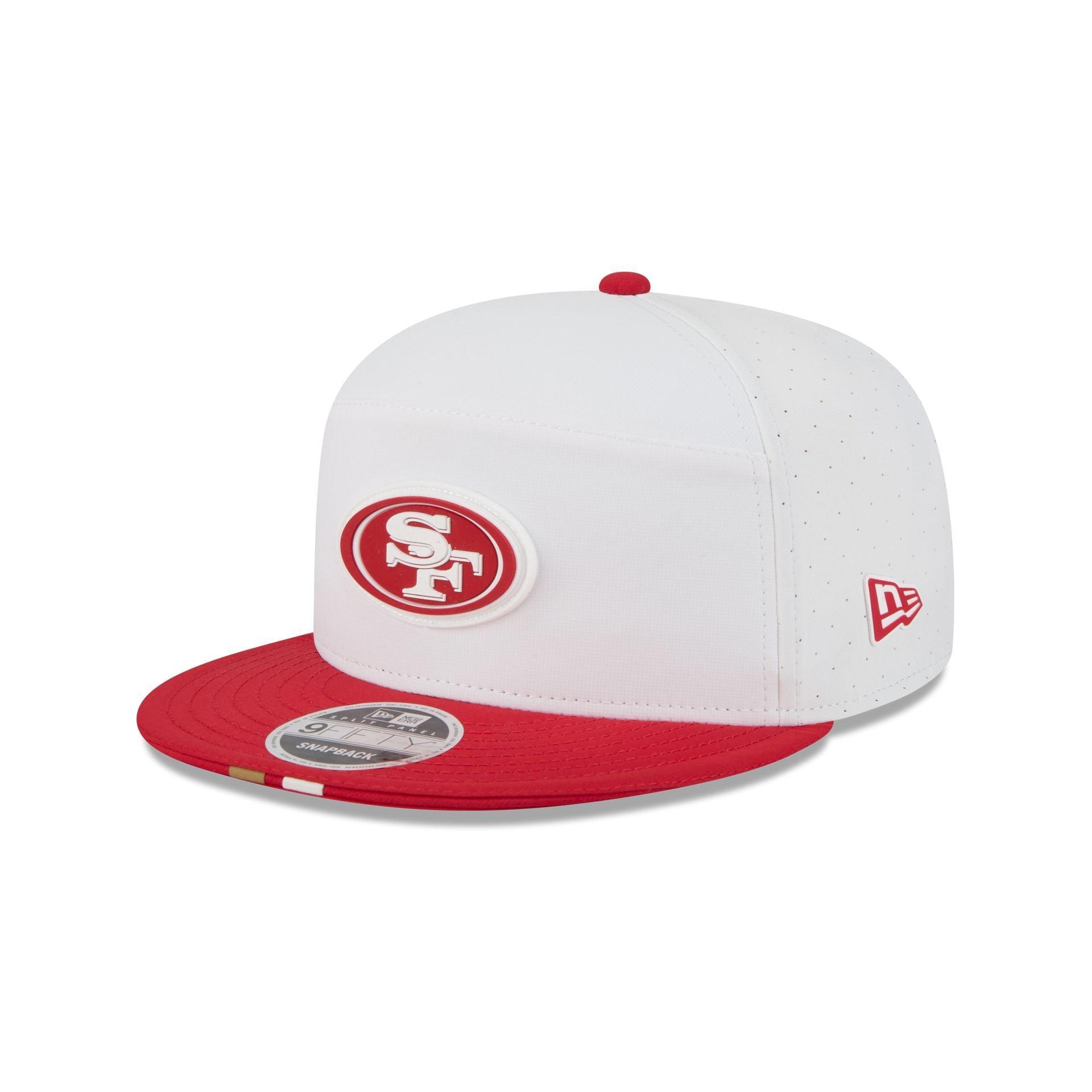 San Francisco 49ers 2025 Training Split Panel 9FIFTY Snapback Hat Male Product Image