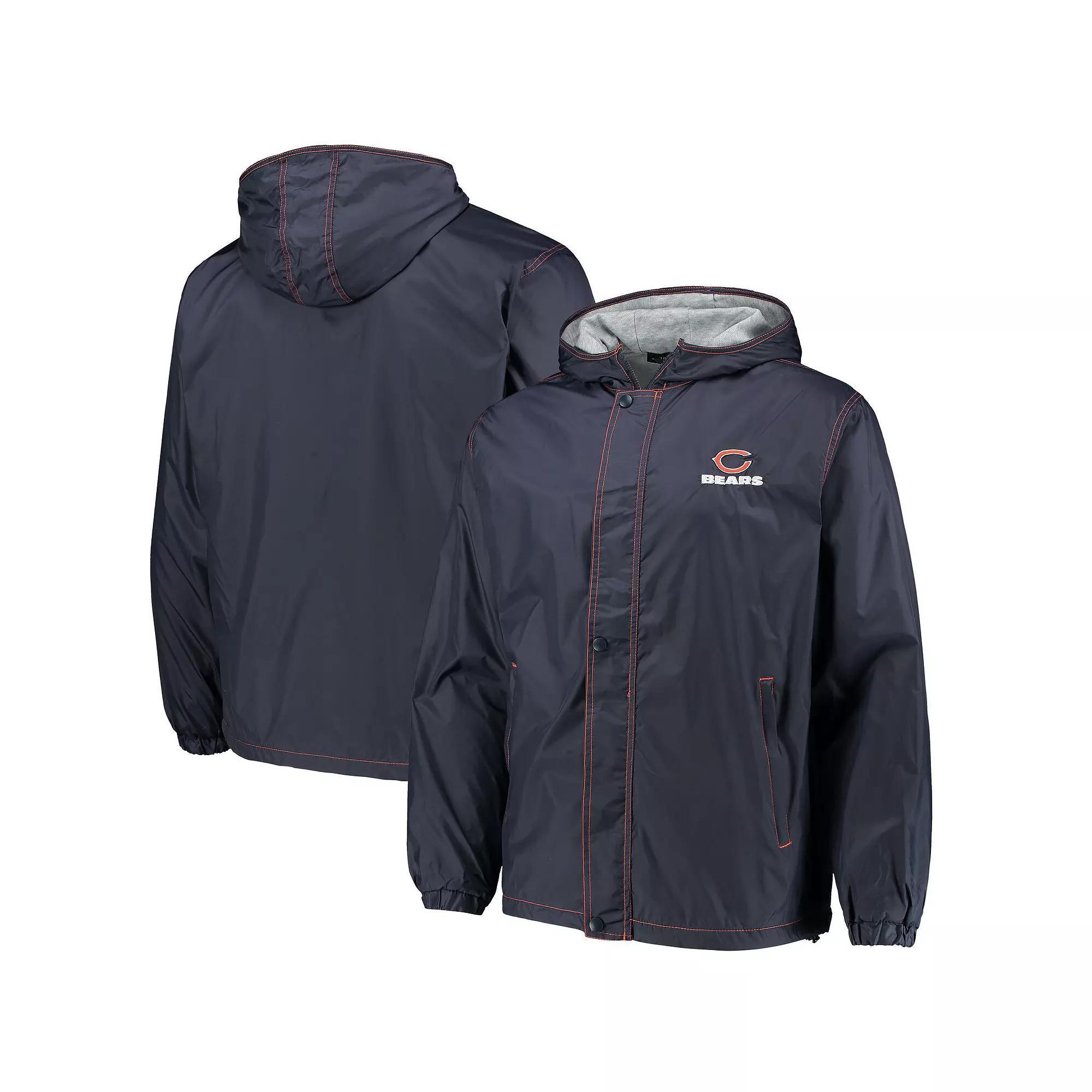 Mens Dunbrooke Chicago Bears Logo Legacy Stadium Full-Zip Jacket Blue Product Image