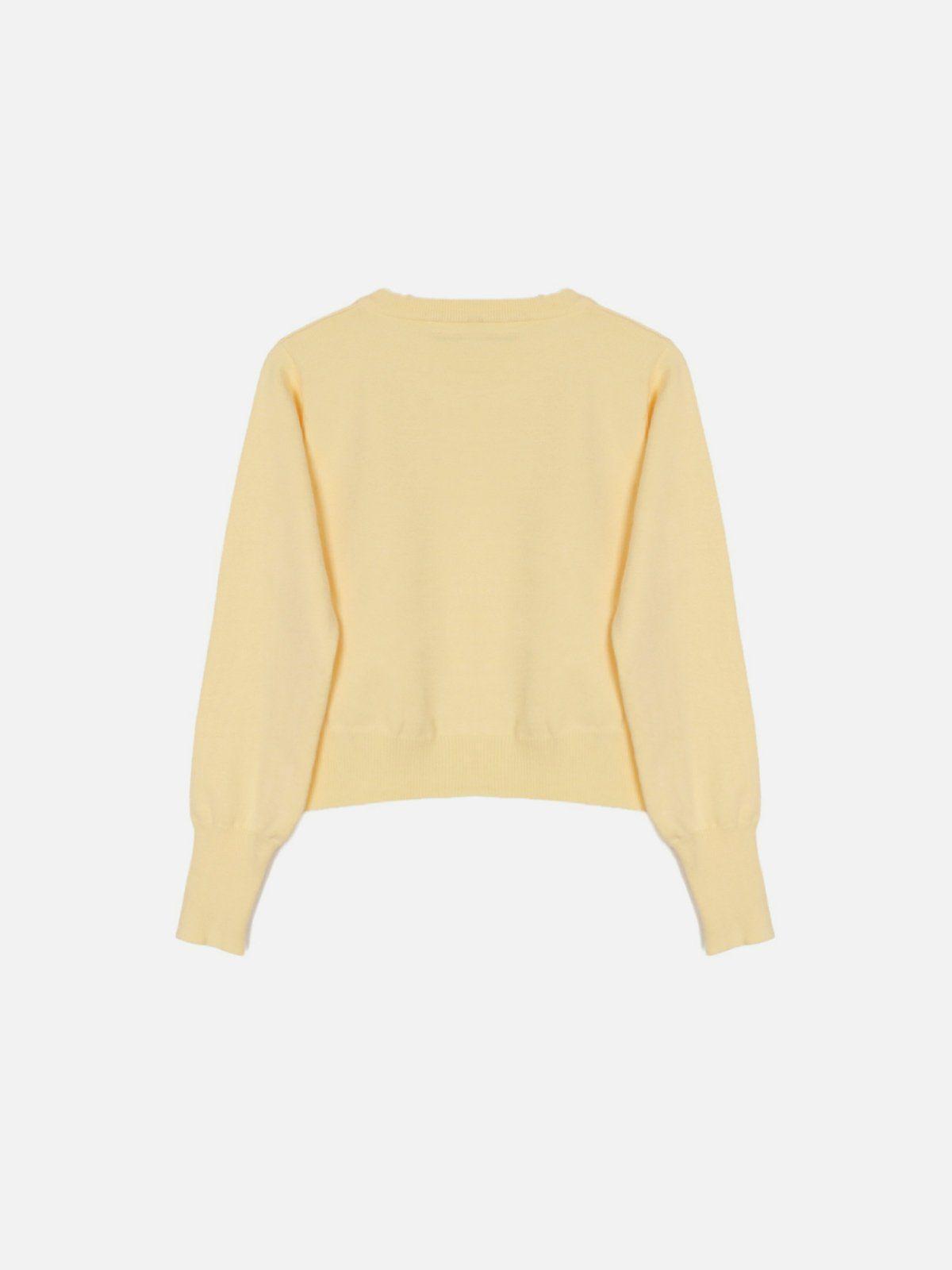 Aelfric Eden Solid Cropped Cardigan Female Product Image