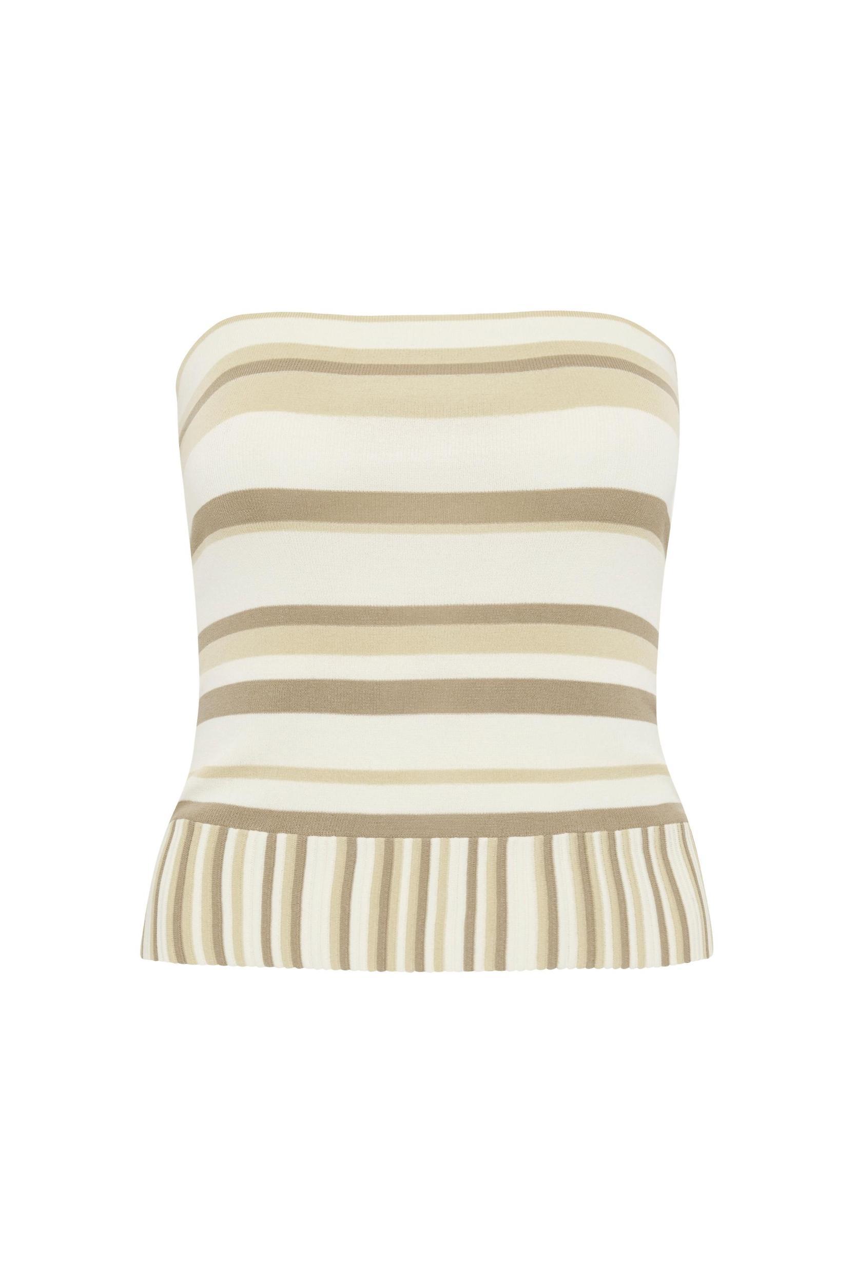 Citara Strapless Top White - Final Sale Product Image