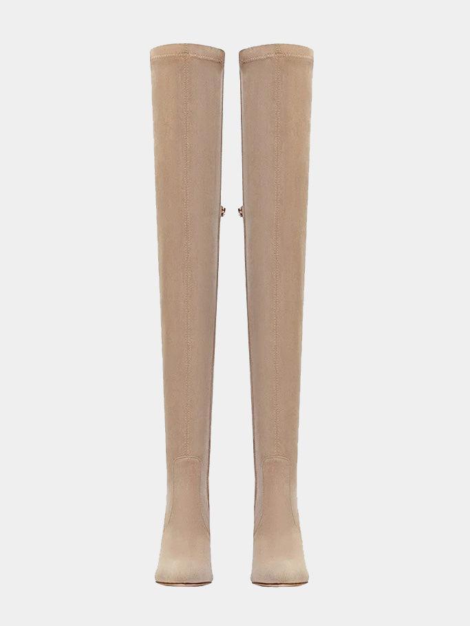 T11 Boot - Nude Suede Product Image