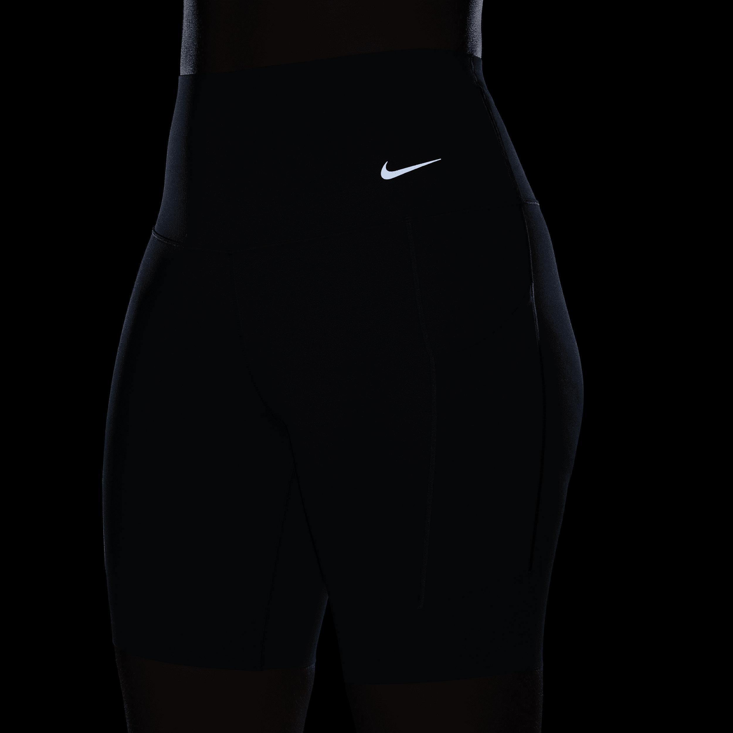 Nike Women's Universa -Support High-Waisted 8" Biker Shorts with Pockets Product Image