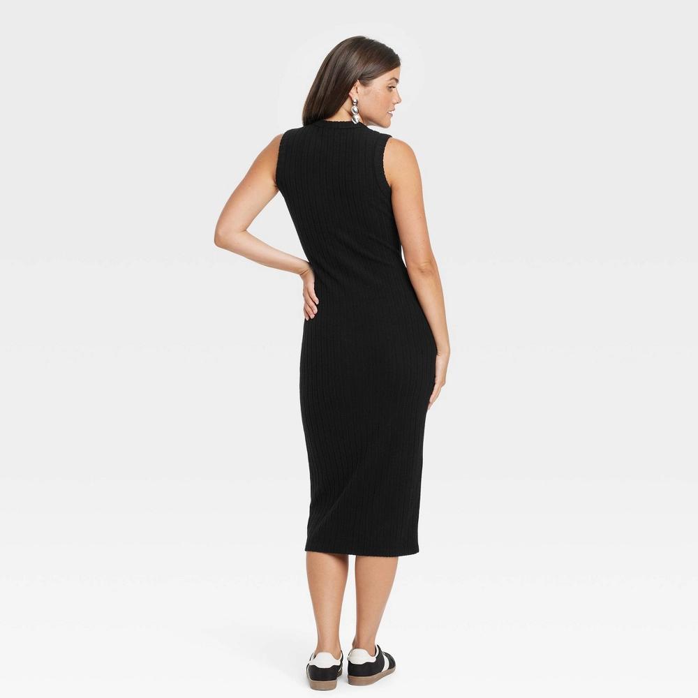 Women's Rib-Knit Midi Bodycon Dress - Universal Thread™ Product Image