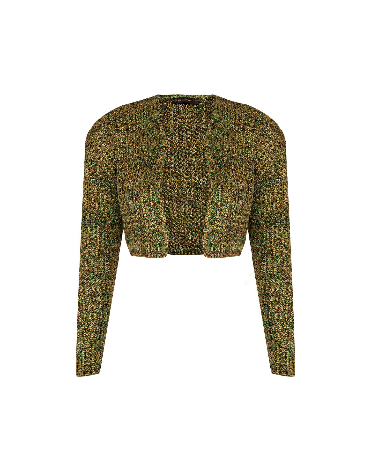 Knit Aria Sweater - Green Product Image