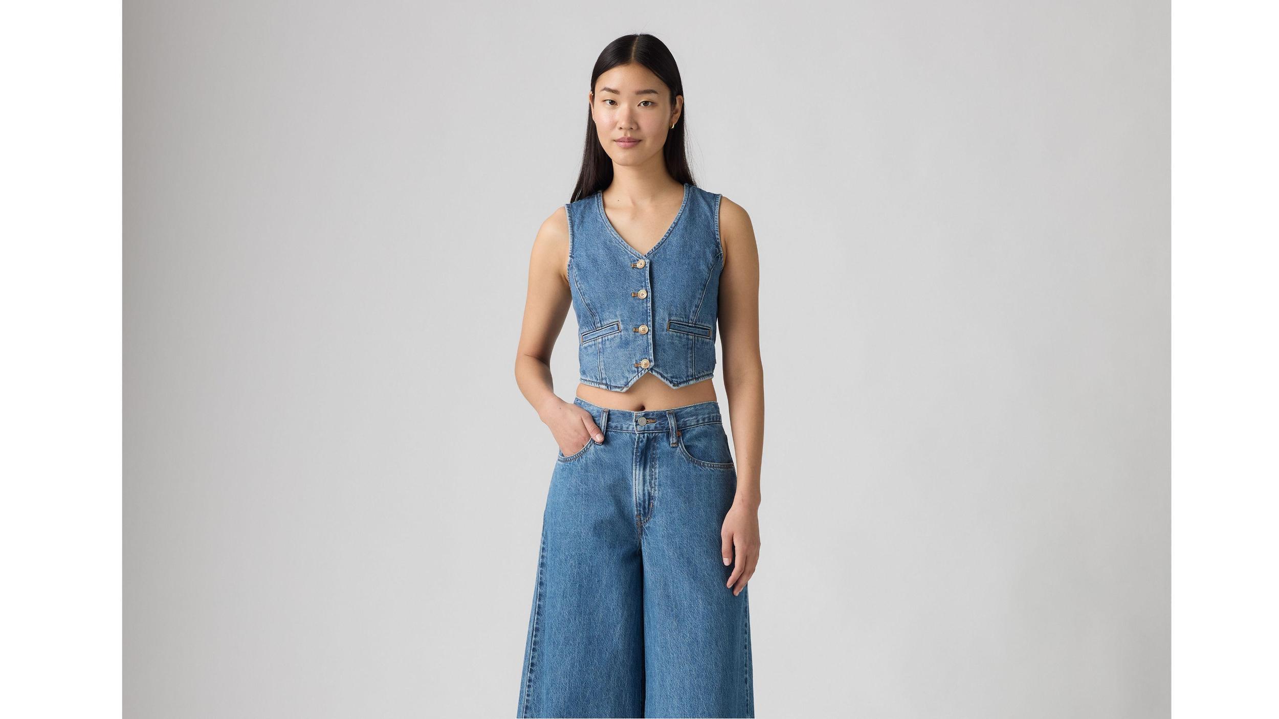 Amore Denim Vest Product Image