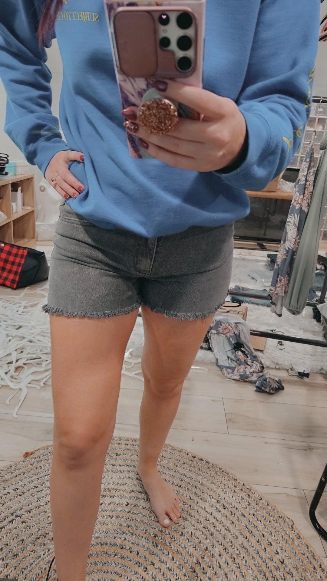 Vibrant Acid Wash Shorts Product Image