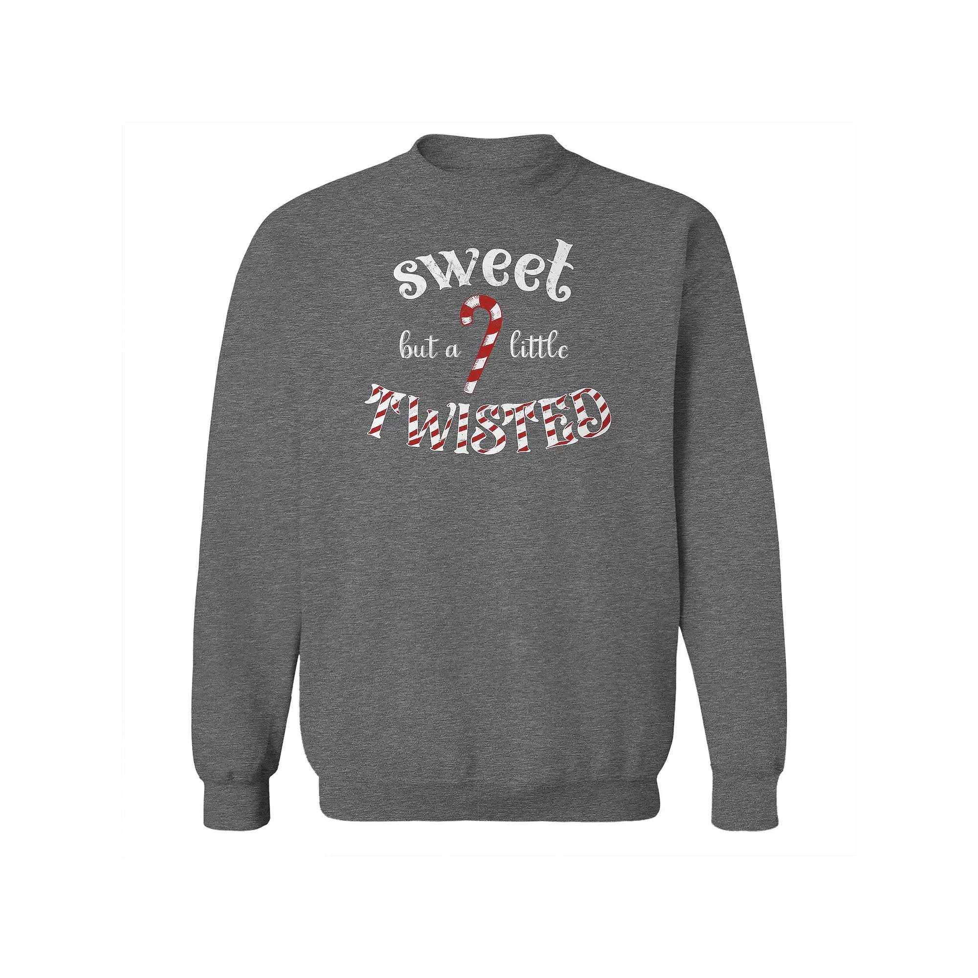Men's Dinosaur Merry Christmas Sweater Graphic Sweatshirt, Size: Medium, Grey Heather Product Image