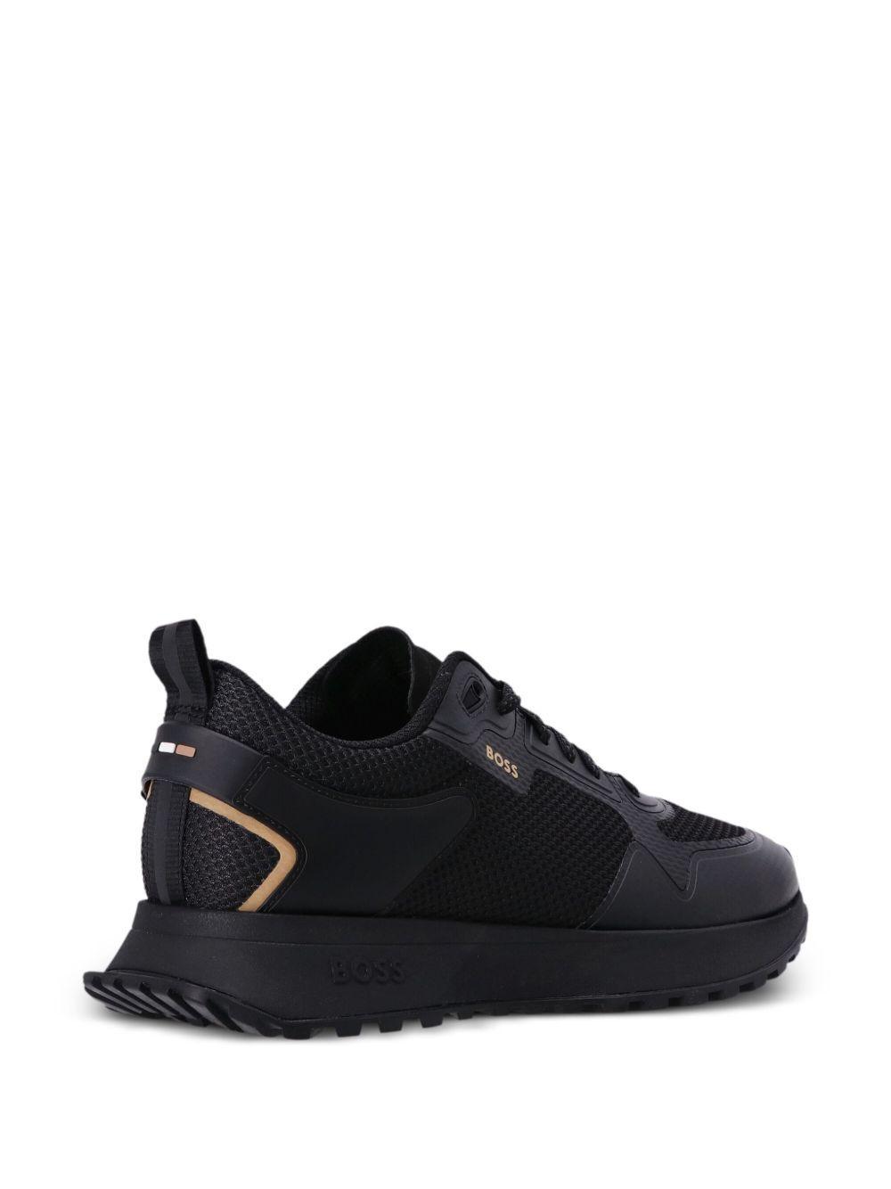 mesh-embellished low-top sneakers Product Image