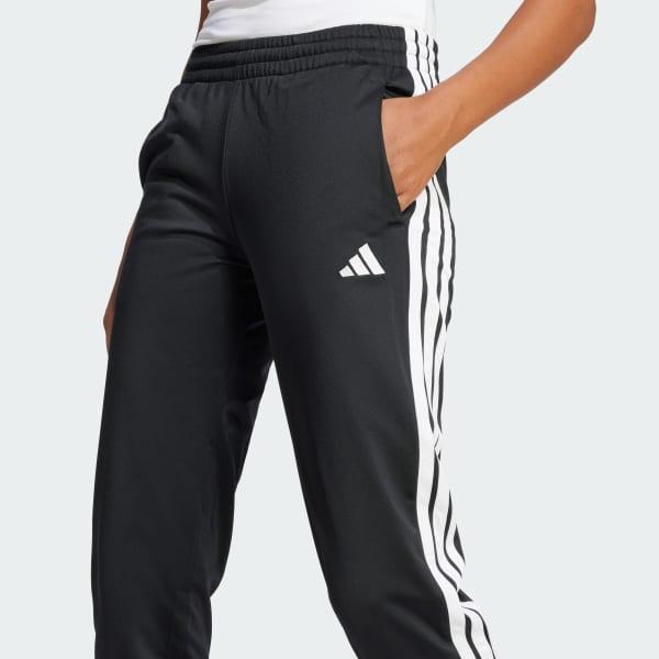 Women's adidas Tricot 3-Stripes Track Pants, Size: Small, Blue White Product Image