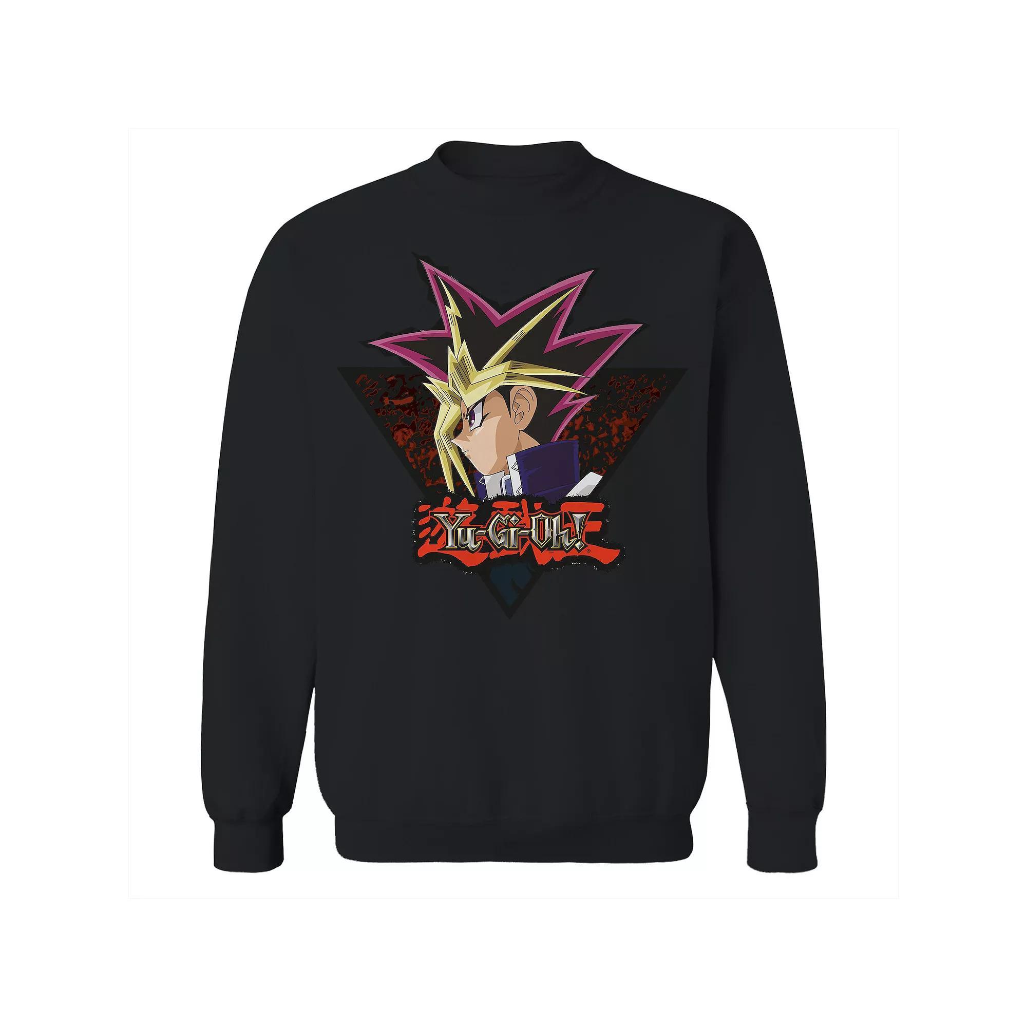 Men's Yu-Gi-Oh Yami Yugi Fleece Graphic Sweatshirt, Size: Small, Black Product Image
