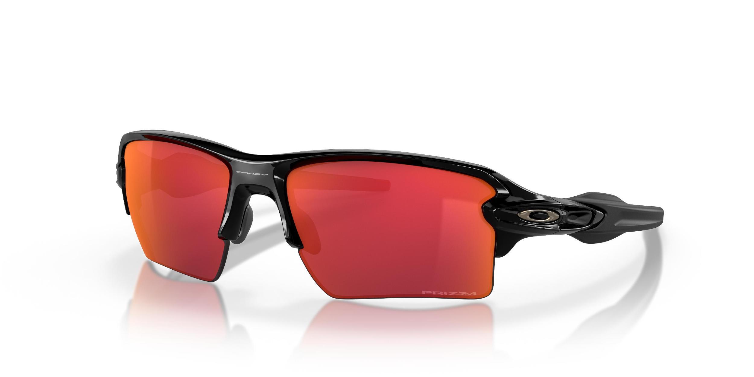 Oakley Mens OO9188 Flak 2.0 XL 59mm Rectangle Sunglasses - Polished White/Prizm Field Product Image