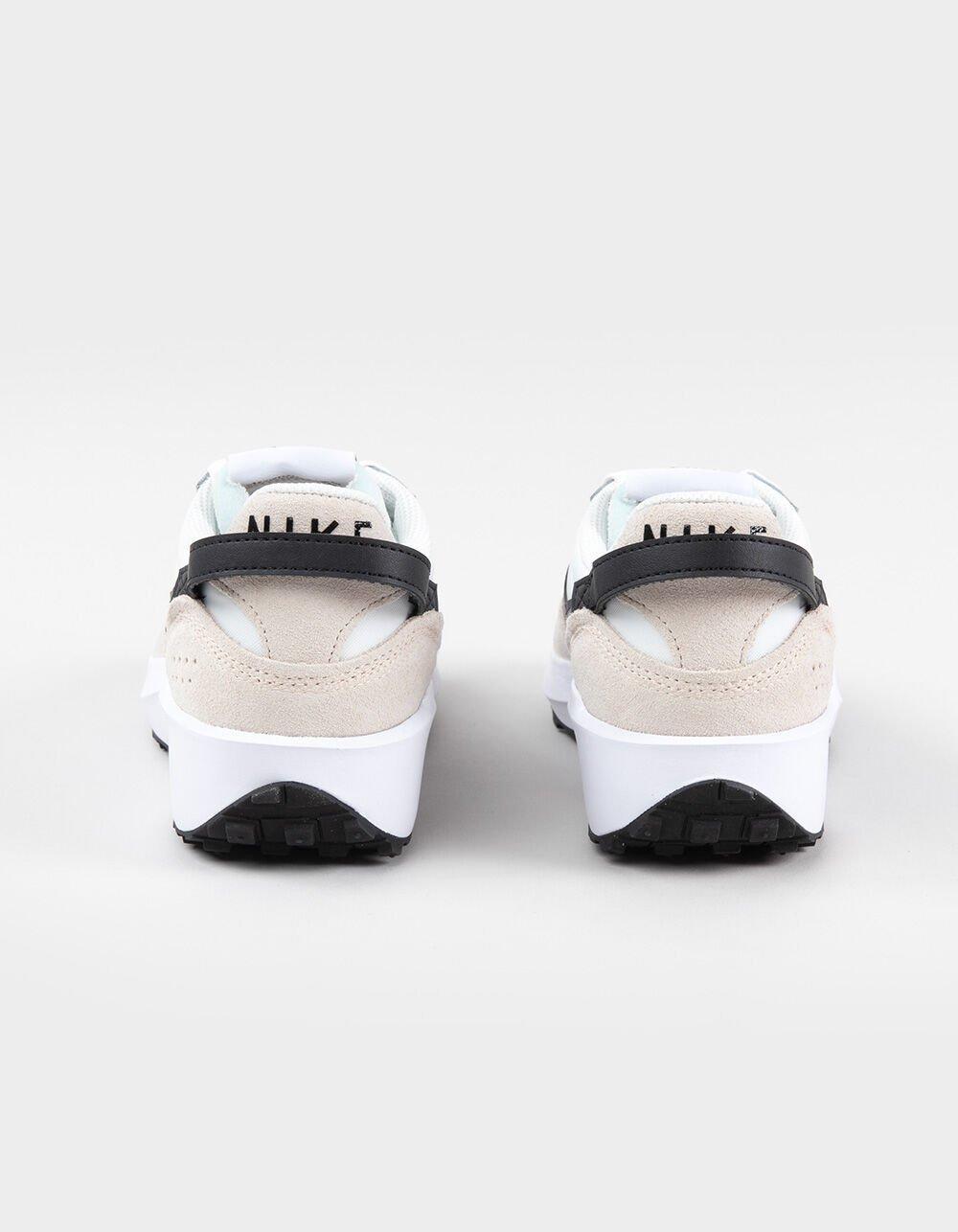 NIKE Waffle Debut Womens Shoes - WHT/BLUE Product Image