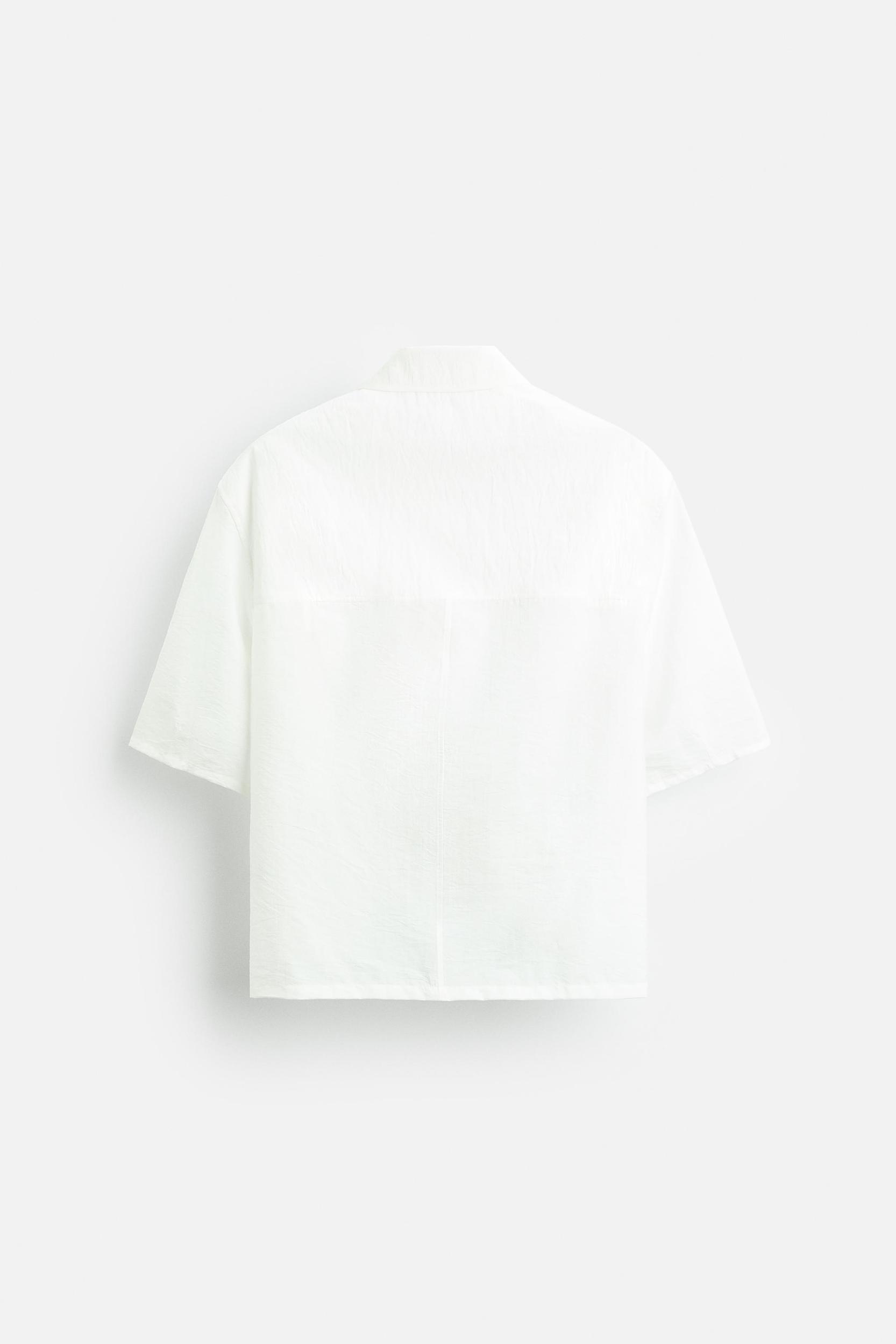 WRINKLED LOOK SHIRT Product Image