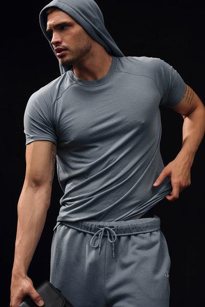 Triumph Raglan Tee - Steel Grey Product Image