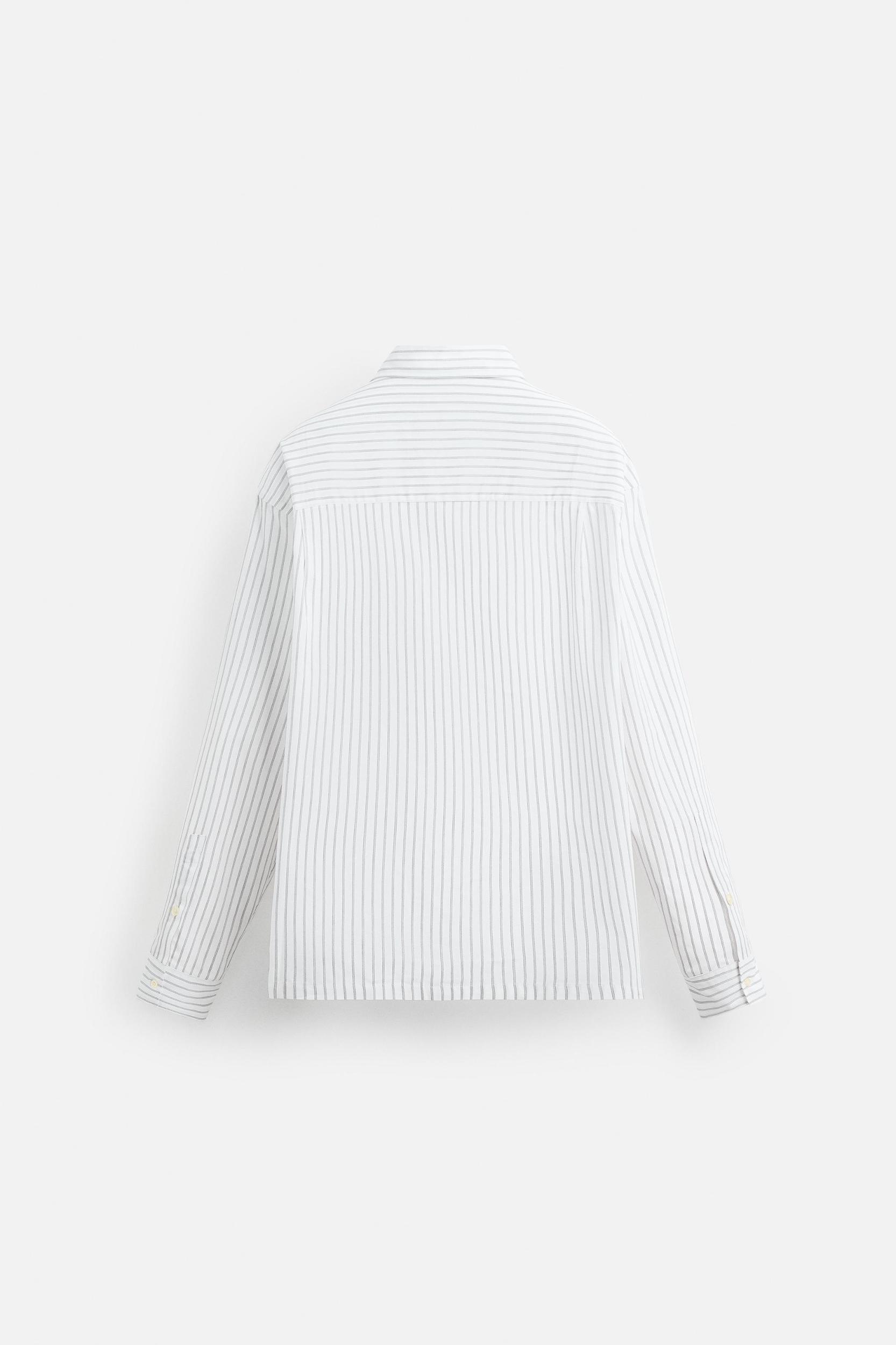 STRIPED POCKET SHIRT Product Image