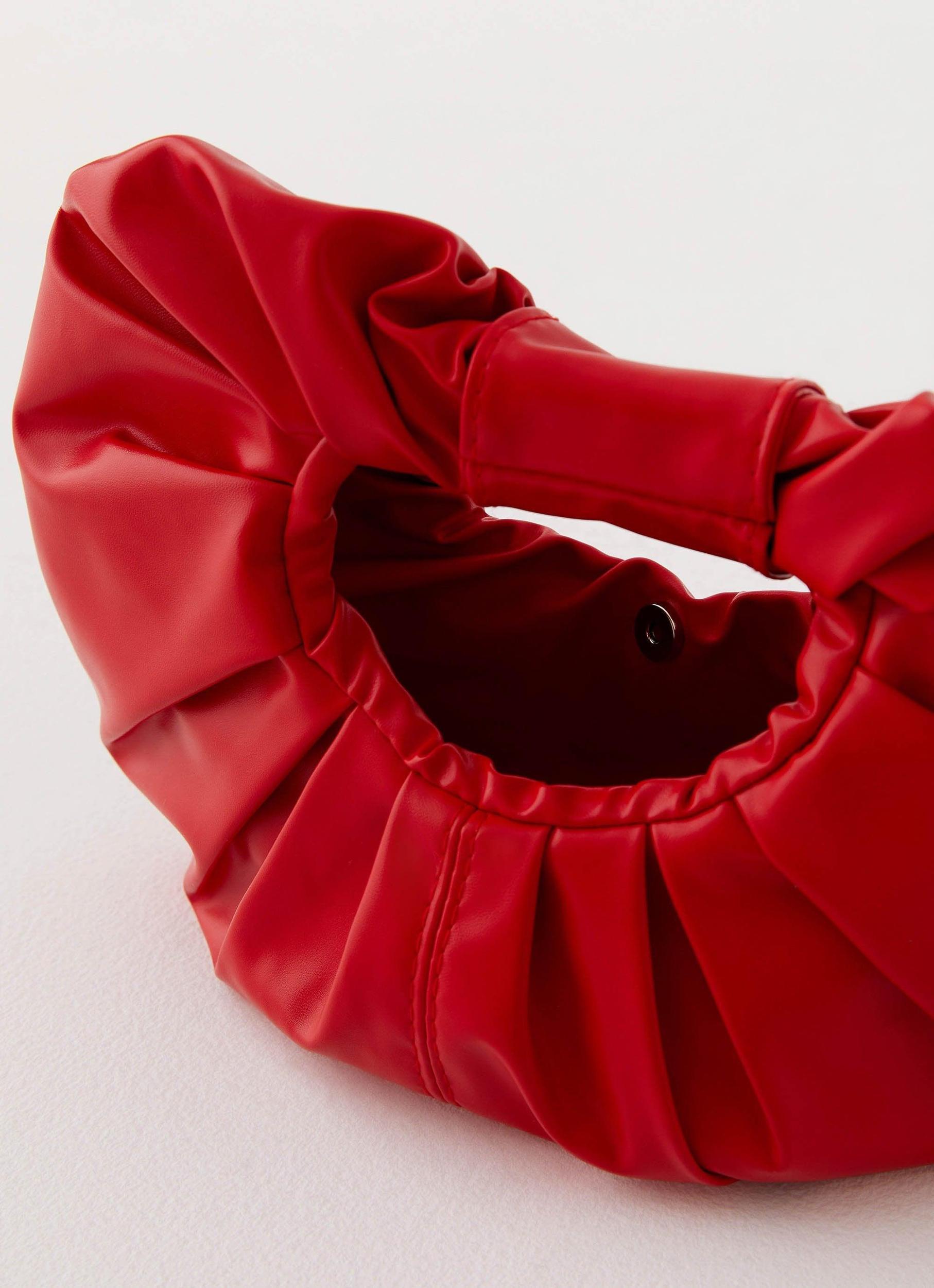 Atavista Scrunchie Bag - Red Product Image