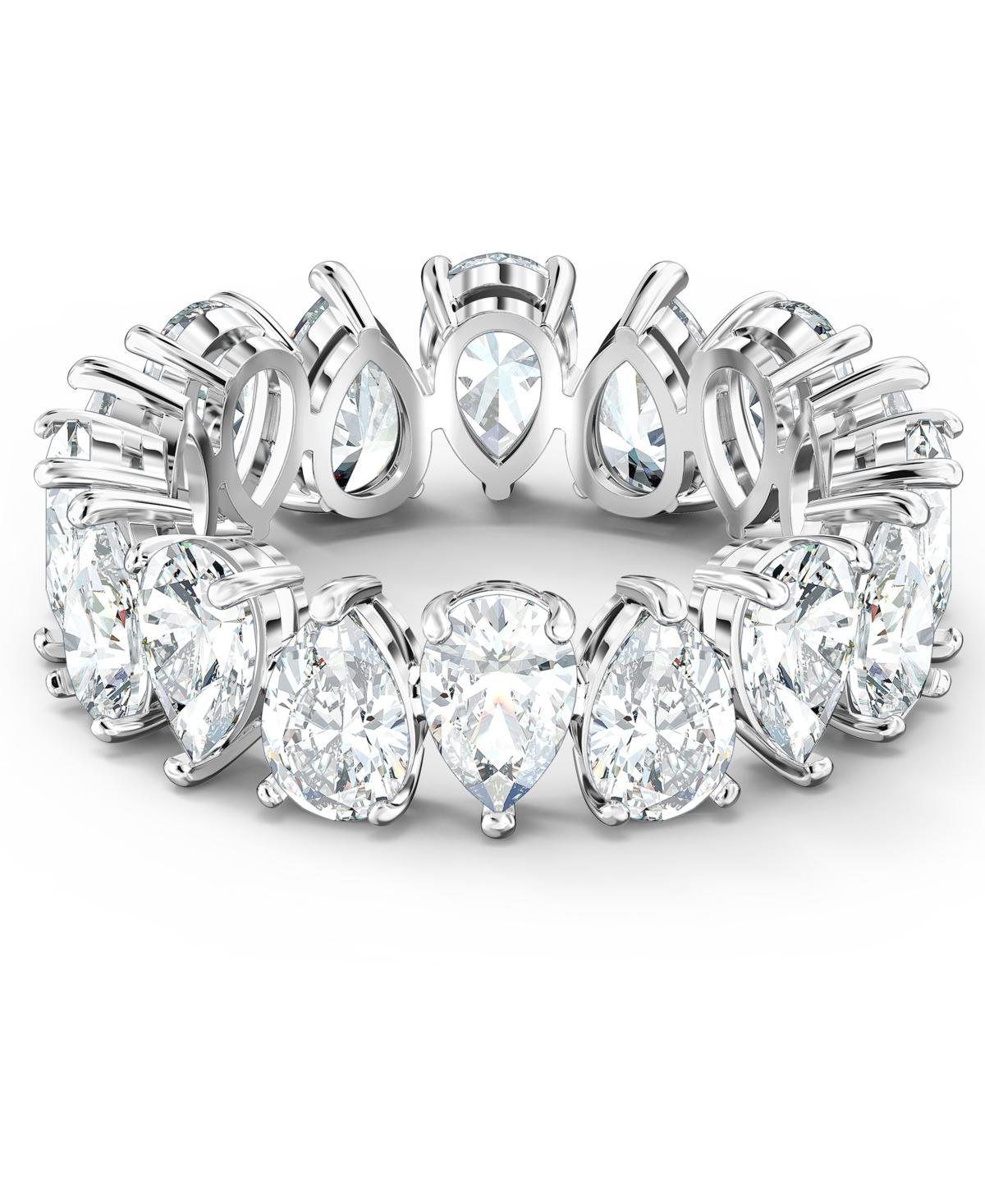 Swarovski Vittore Pear Shape Crystal Band Ring Product Image