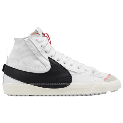 Nike Mens Nike Blazer Mid 77 Jumbo - Mens Basketball Shoes White/Black Product Image