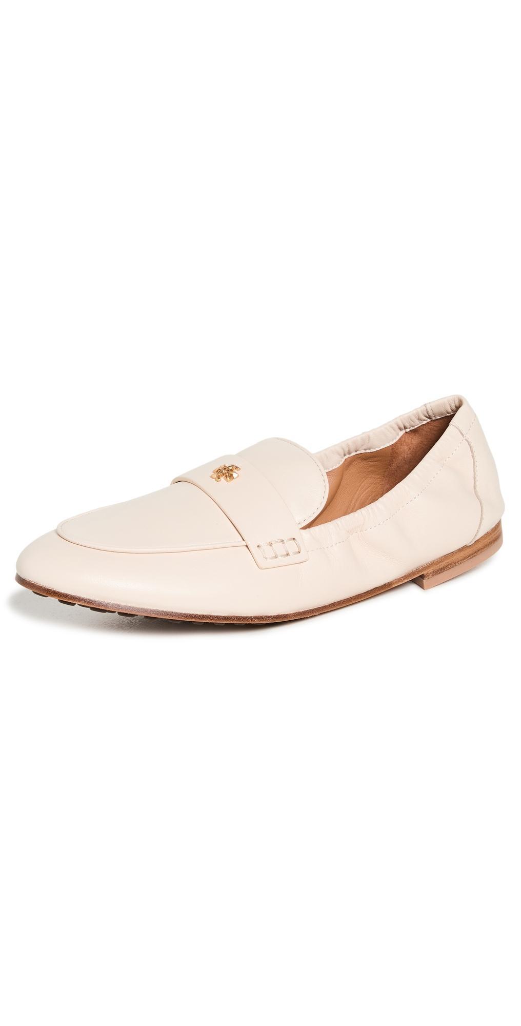 Tory Burch Ballet Loafers New Cream 6 Product Image