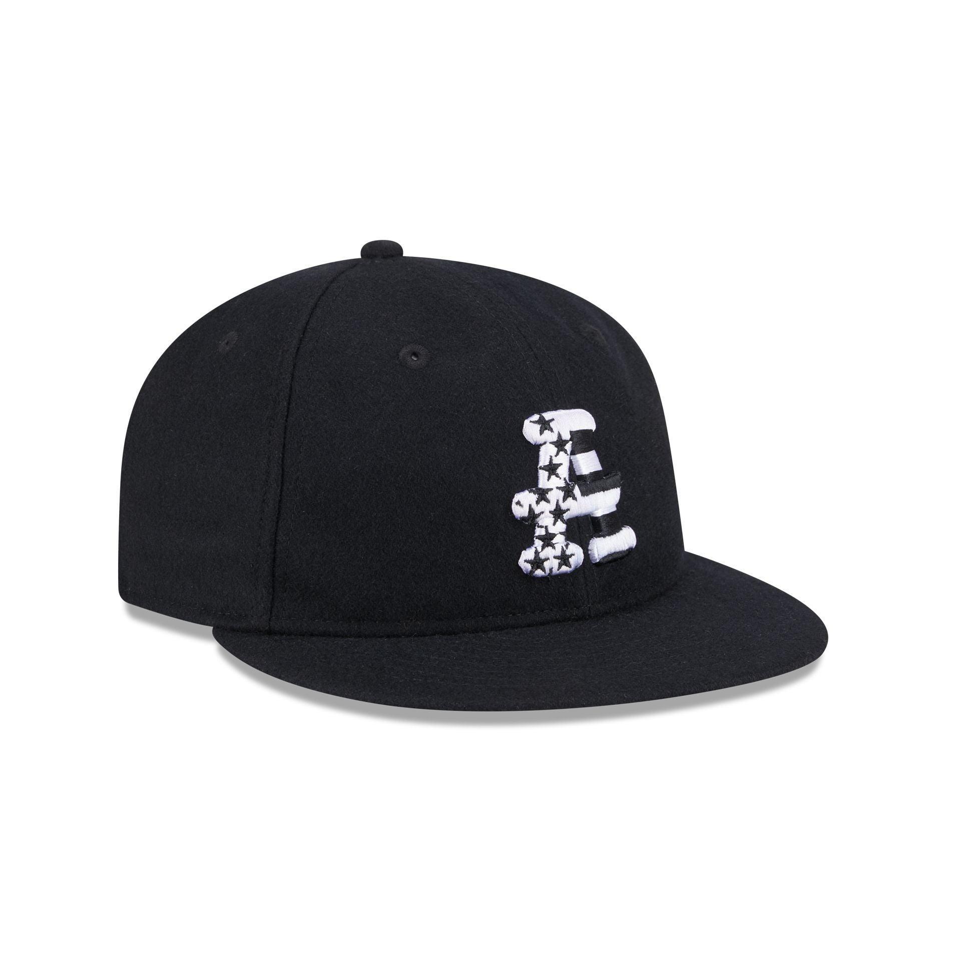 Atlanta Black Crackers Flag Retro Crown 59FIFTY Fitted Hat Male Product Image