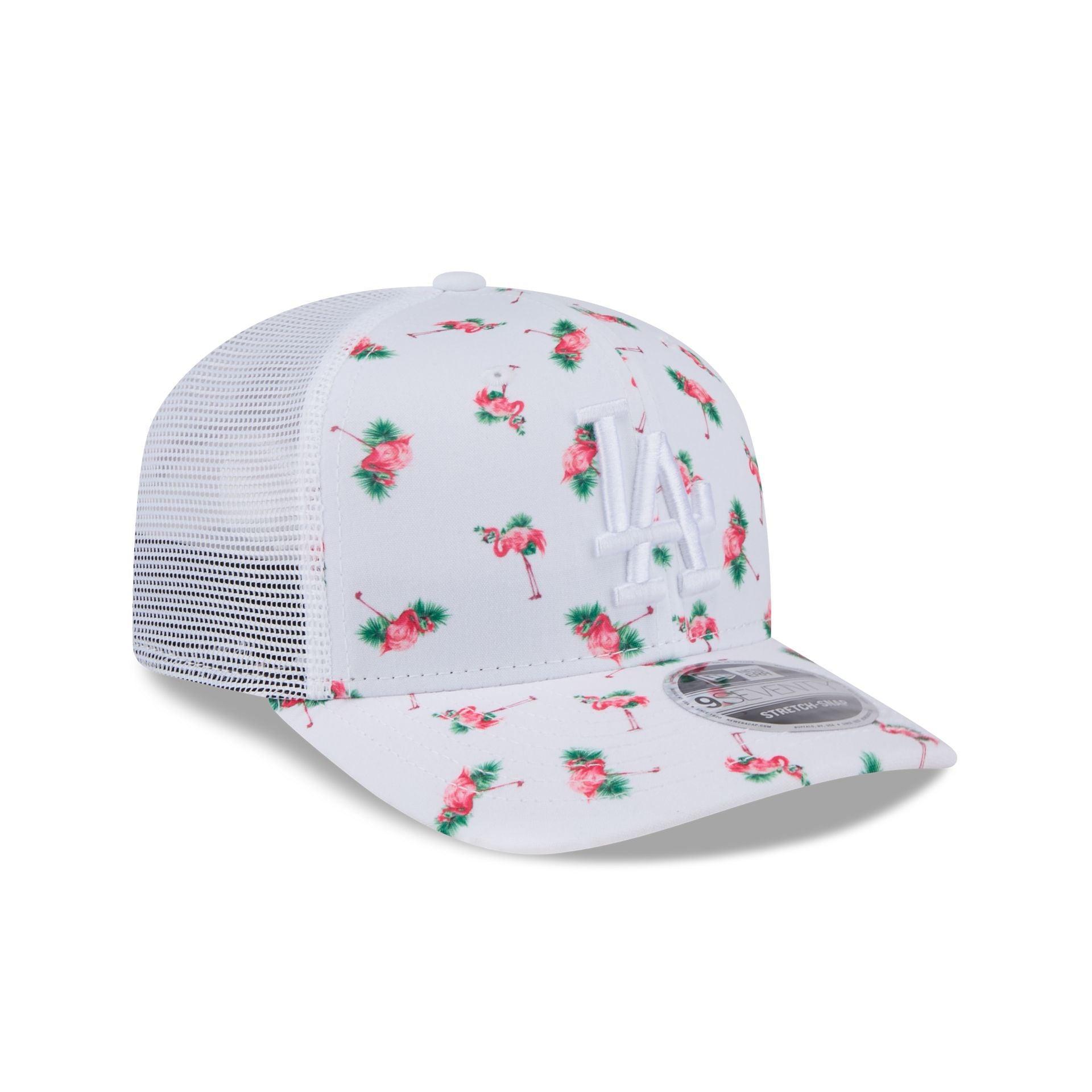 Los Angeles Dodgers Pattern 9SEVENTY Trucker Hat Male Product Image