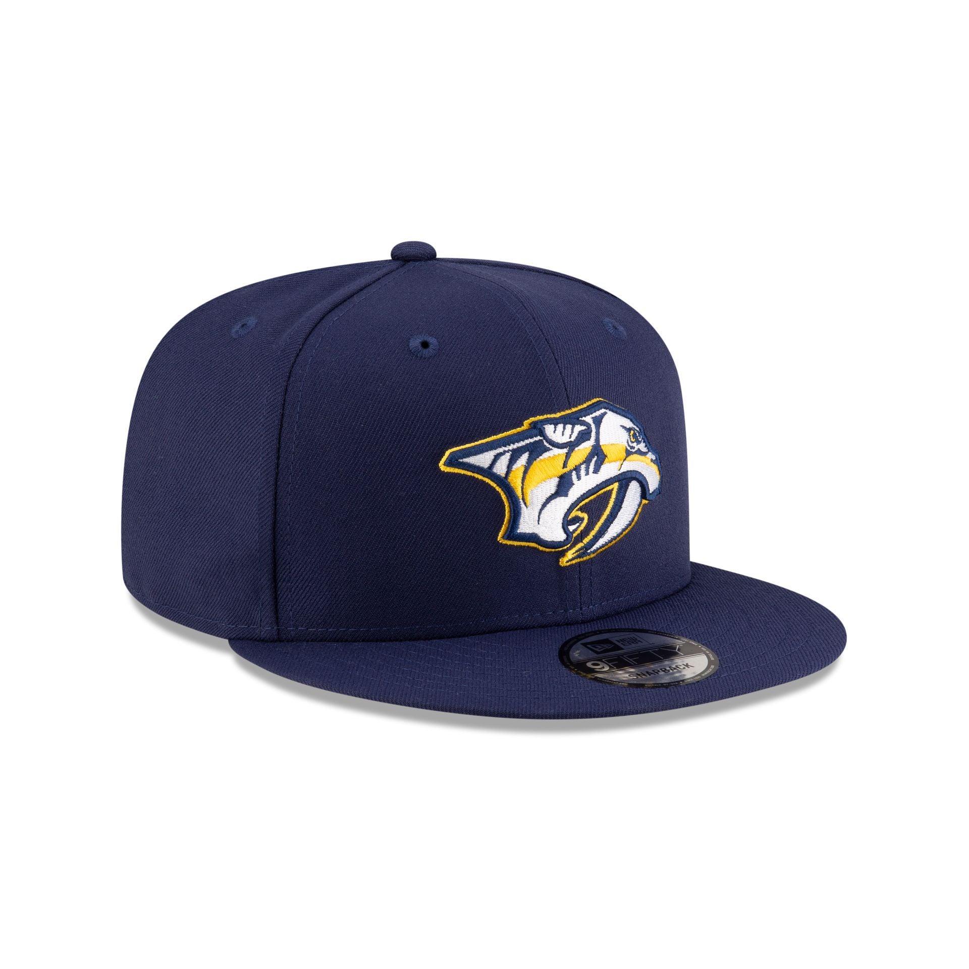 Nashville Predators Navy 9FIFTY Snapback Hat Male Product Image
