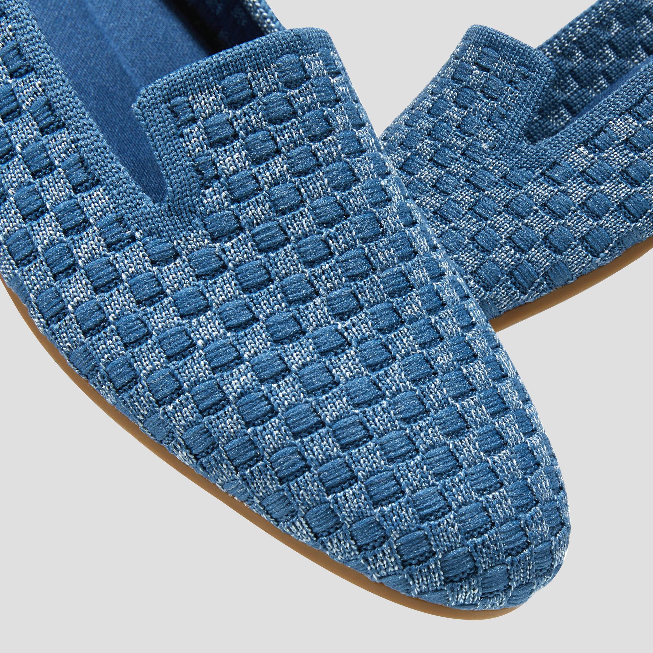 Round-Toe Woven Knit Loafer (Audrey) Product Image