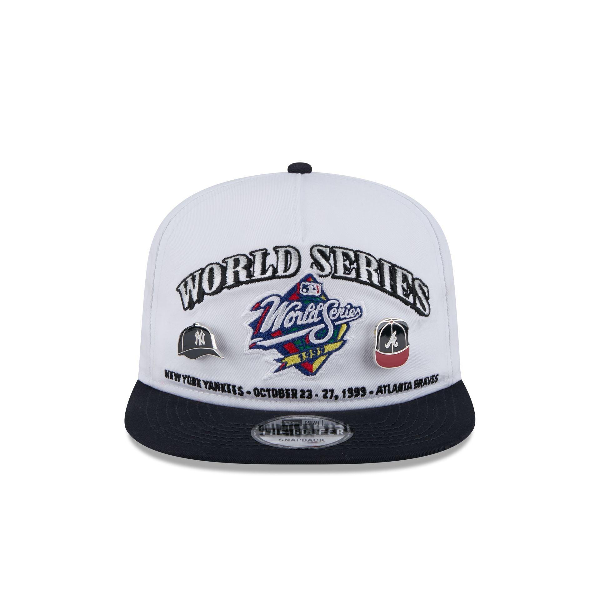 MLB World Series 1999 Championship Pin Golfer Hat Male Product Image