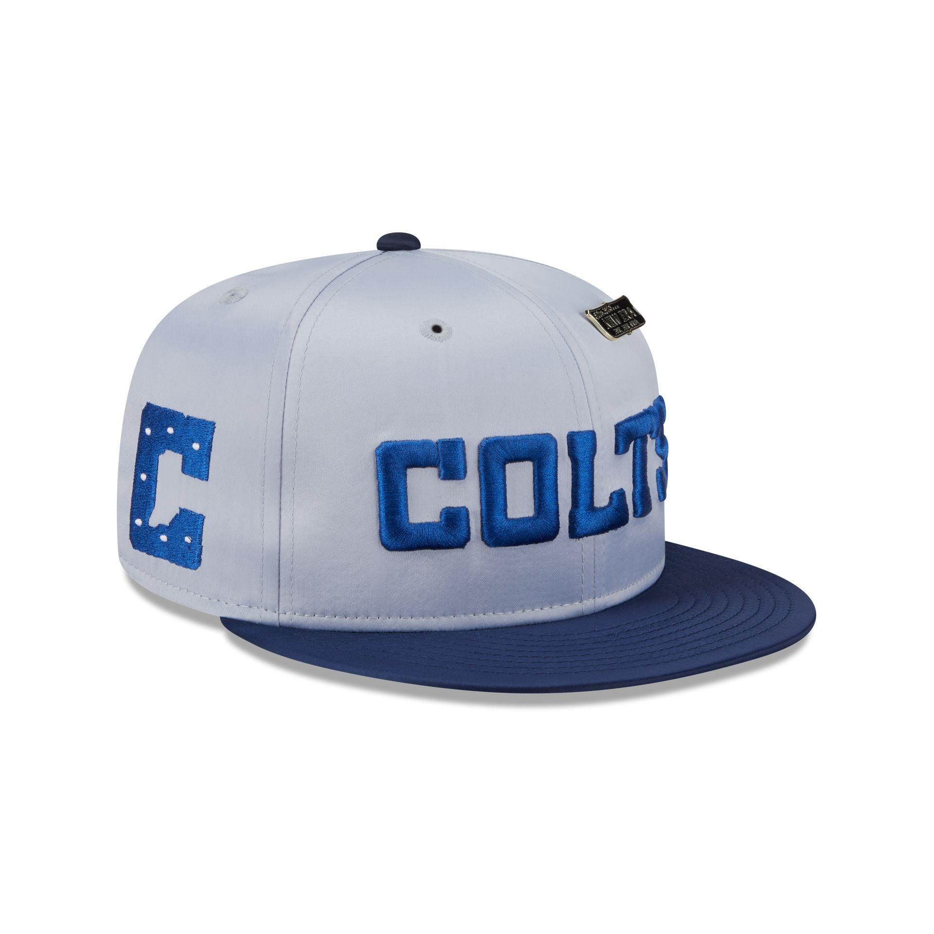 Indianapolis Colts Spring Satin 59FIFTY Fitted Hat Male Product Image